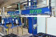 Palletiser from Beyer Maschinenbau