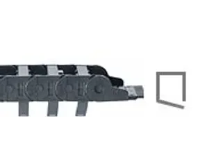 E2 medium crossbars opened on the inside