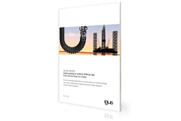 e-loop cable guidance in vertical drilling rigs