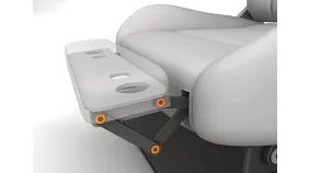 iglide plain bearings in the car seat