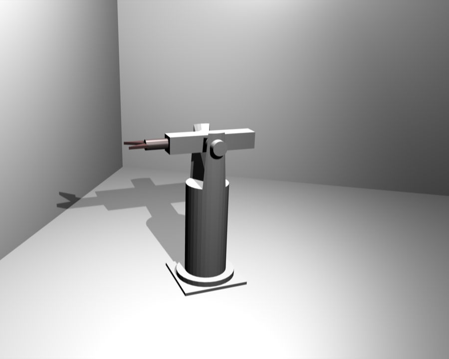 Render of a polar robot