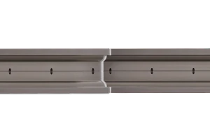 butted linear rail