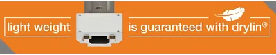 lightweight is guaranteed with drylin®