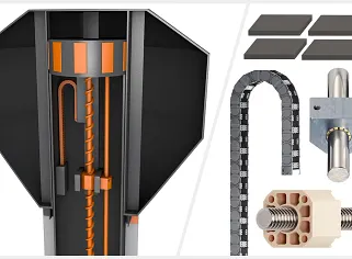 Point absorber detail, igus products