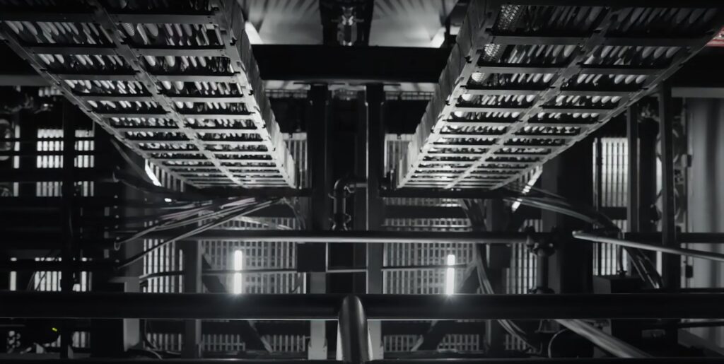 e-chain cable carriers in use within the Lindemann's room adjustments