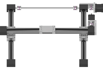 XY Gantry | Workspace 300 x 300 mm