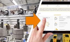 Test im Testlabor und igus Online-Tool