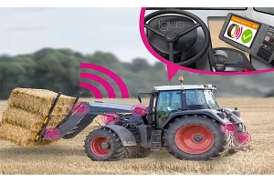 Plain bearings in agricultural machinery