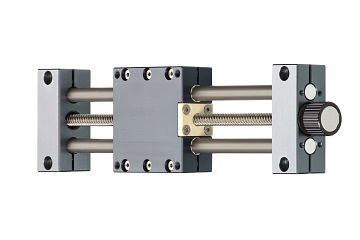 SHT-BB linear actuator with ball bearing lead screw supports