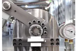 Swivelling heavy load wear test