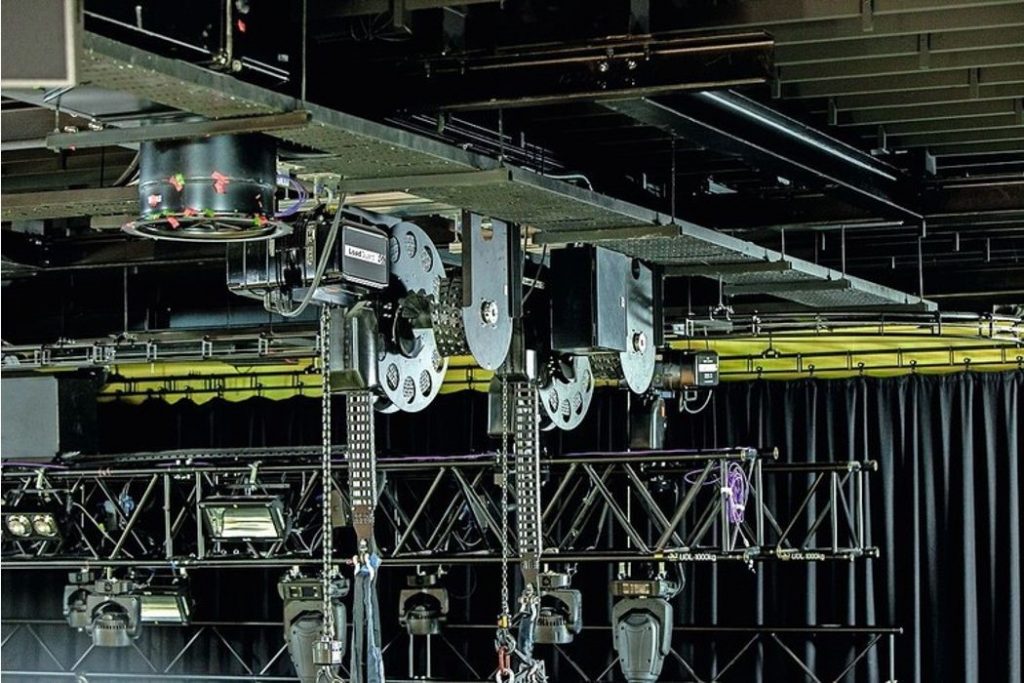 chainflex cables used in theater technology