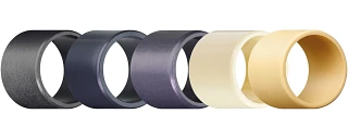 PTFE-free iglidur plain bearings