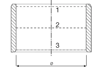 bushing measuring levels