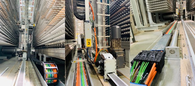 three different views of a readycable assembly designed with module connect