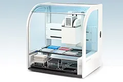 Use in a laboratory unit for liquid handling.