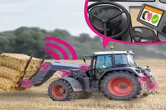 Smart bearings in agricultural machinery