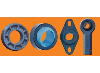 FDA-compliant self-aligning bearings