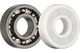 xiros ball bearings made of plastic and ceramic