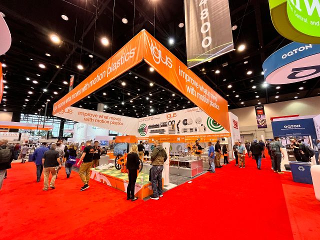 The igus booth at IMTS 2022