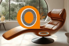 PRT slewing ring for chair and table