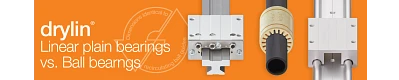 Lower costs by switching</br> to plastic bearings