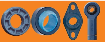 FDA-compliant self-aligning bearings